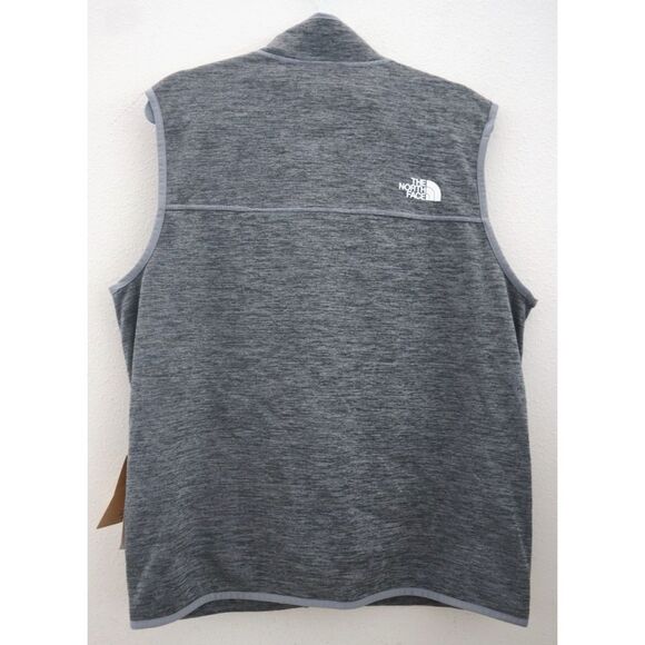The North Face NF0A7UJ9DYY Men's Sz M Gray Heather Zip Vest - Picture 2 of 9